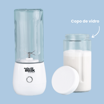 Mini Liquidificador NutzMilk® - Recarregável de 6 Lâminas