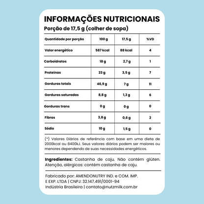 Kit 1 Mini Liquidificador NutzMilk® + 1 Unidade de Leite Vegetal NutzMilk® 6,5L