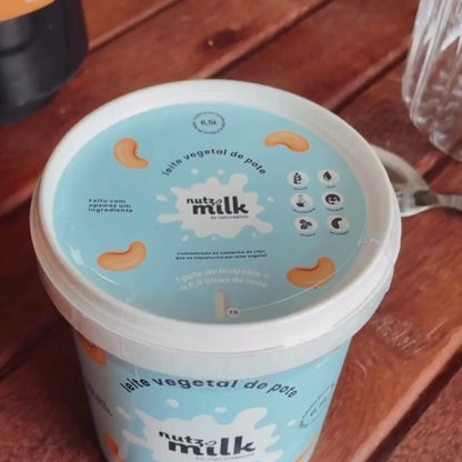 Leite Vegetal NutzMilk® 6,5L - Concentrado de Castanha de Caju